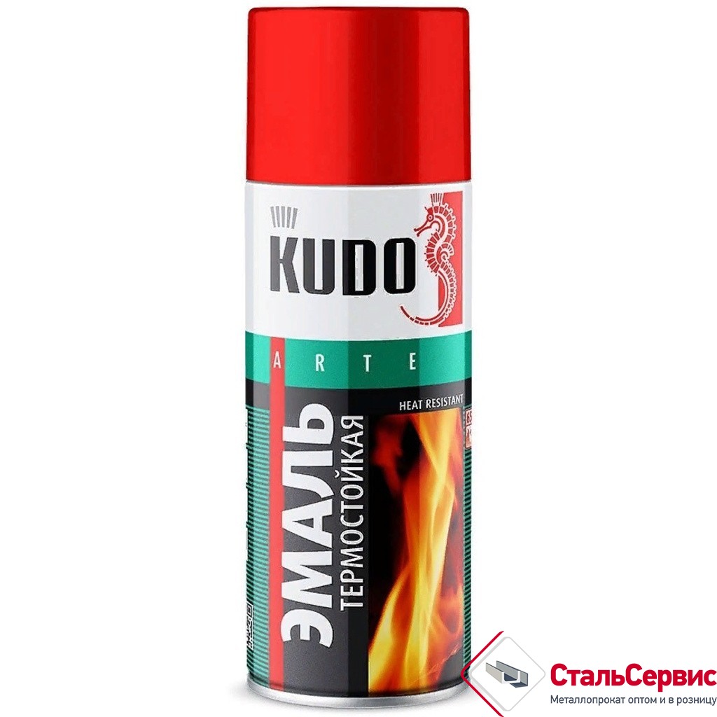 Аэрозоль KUDO термост золотая КU-5007  520мл.