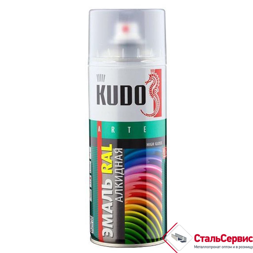 Аэрозоль KUDO №1016 темно-серая 520мл