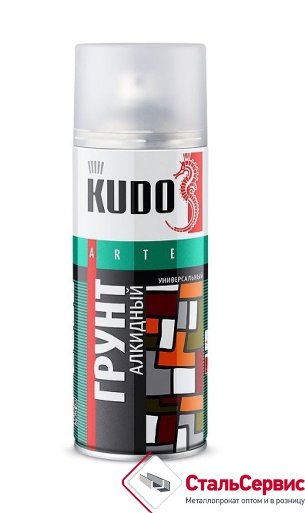 Аэрозоль KUDO №2003 черный грунт 520мл