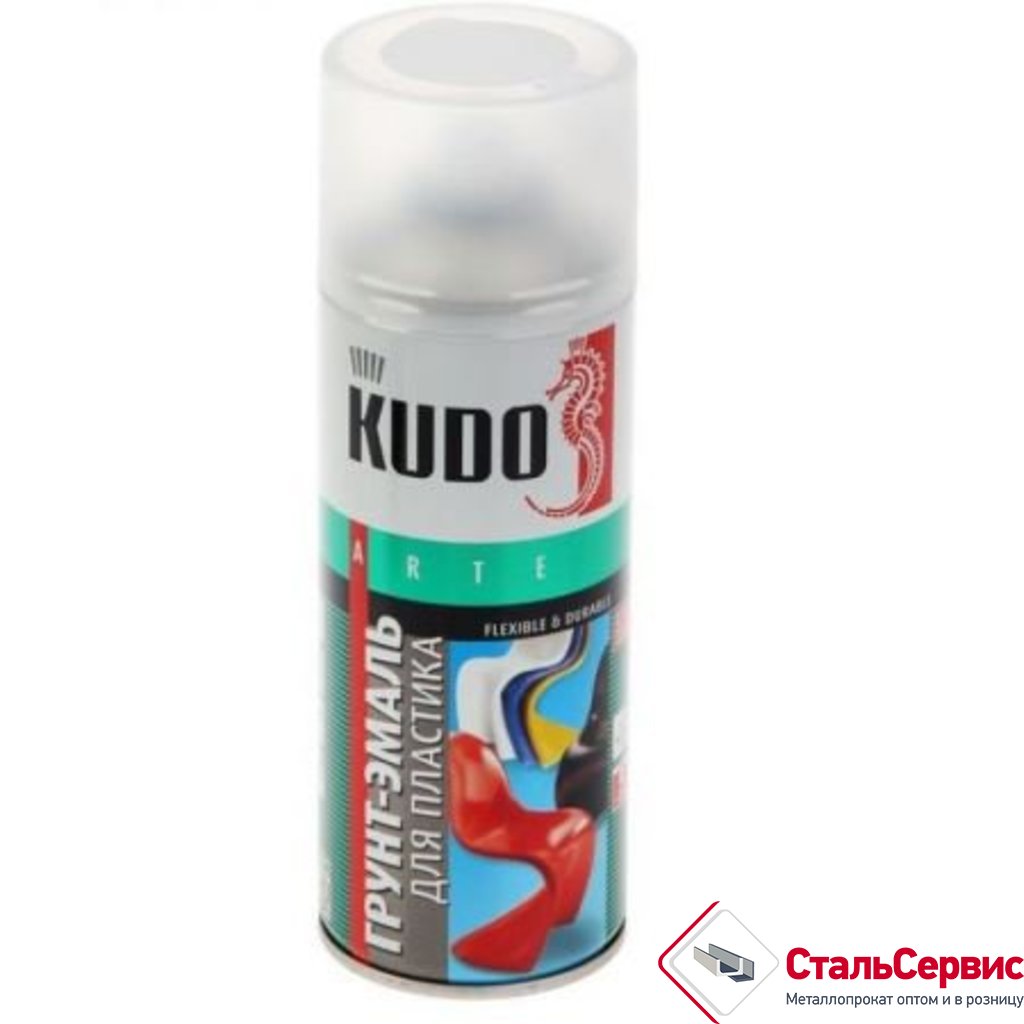 Аэрозоль KUDO для пластика светло-серая RAL7035
