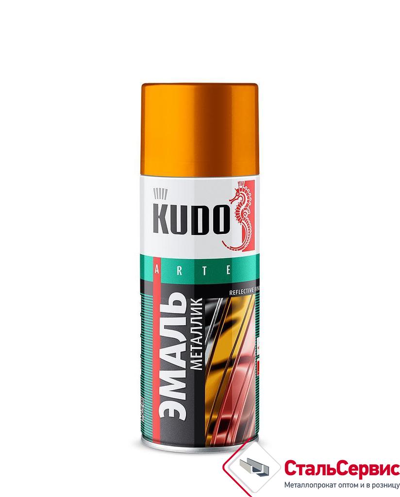 Аэрозоль KUDO №1032 металлик медное золото 520мл