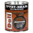 Эмаль молотковая DALI шоколадная 2л.