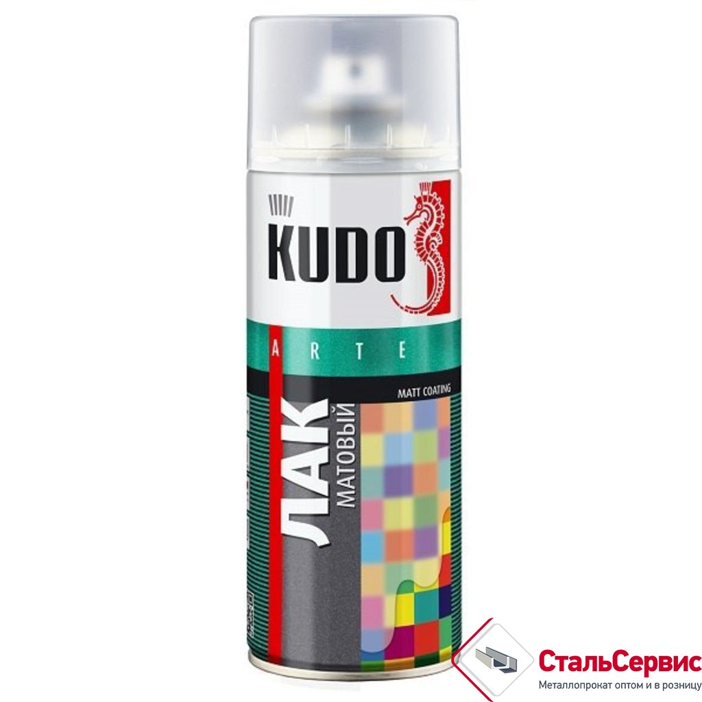 Аэрозоль KUDO лак яхтный №9003 520мл.
